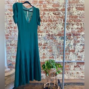 Emerald Green Reformation Dress